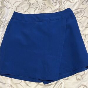 Sincerely Jules Blue Skort Shorts with Tailored Silhouette